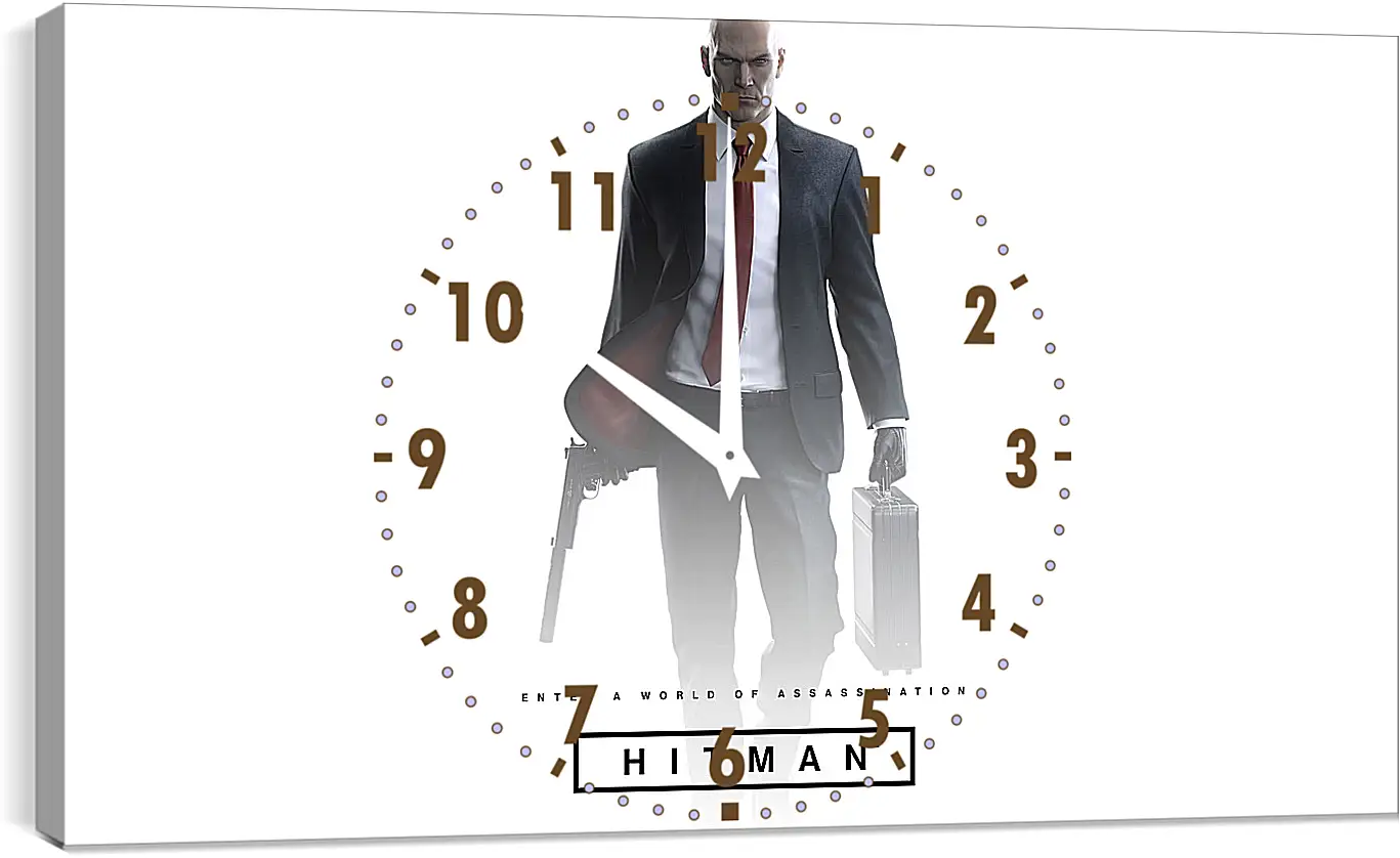 Часы картина - Hitman (2016)
