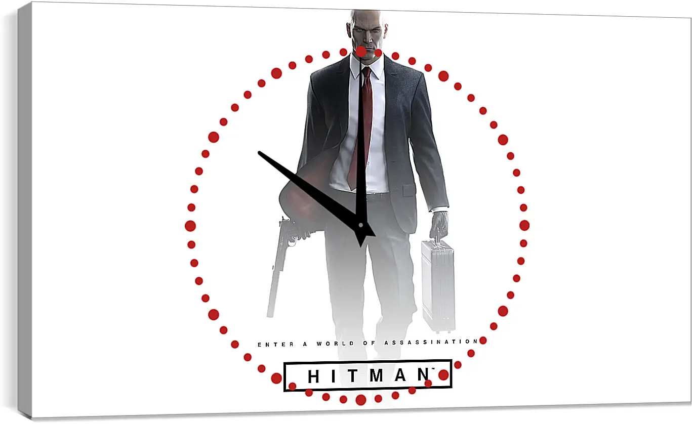 Часы картина - Hitman (2016)
