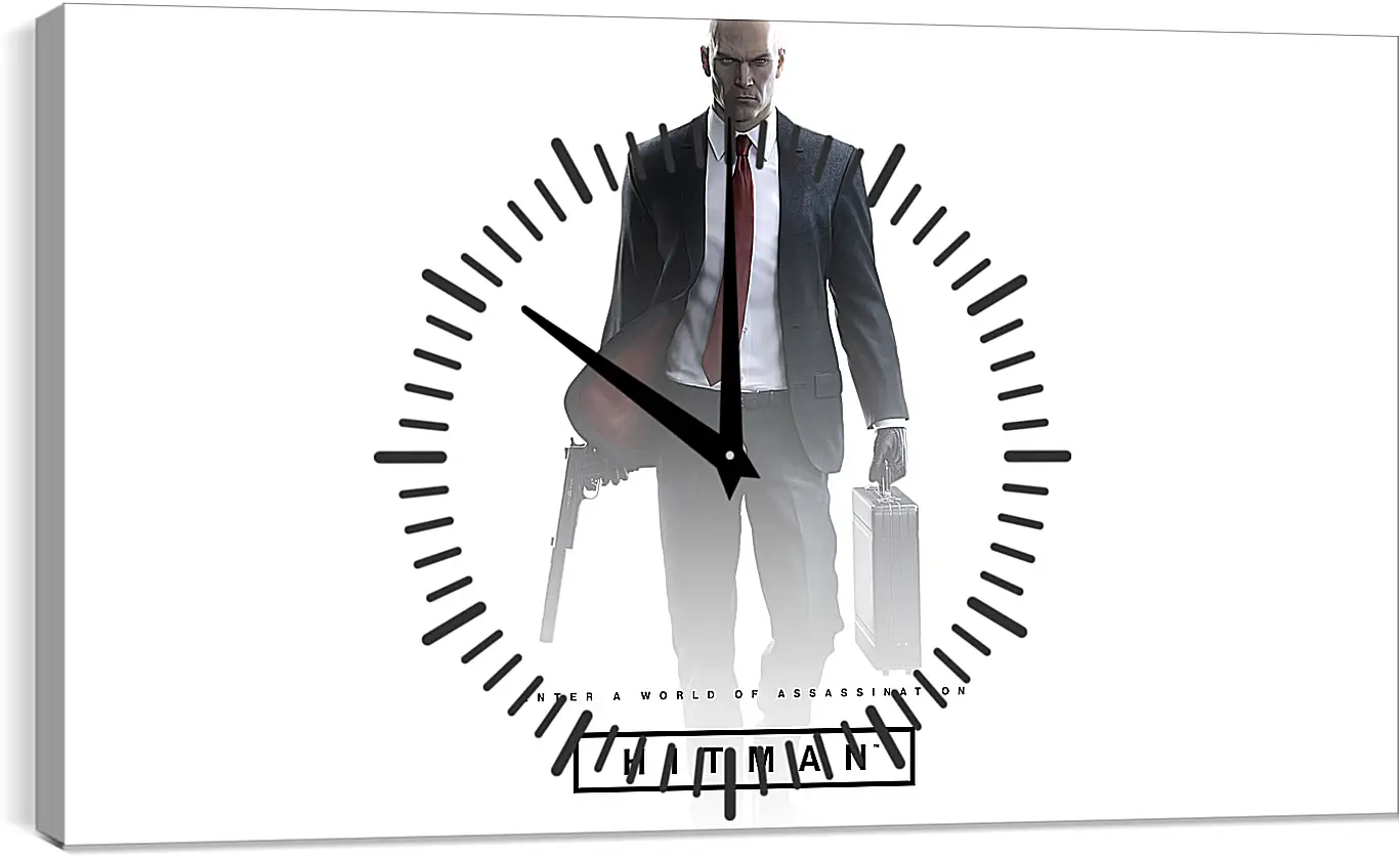 Часы картина - Hitman (2016)
