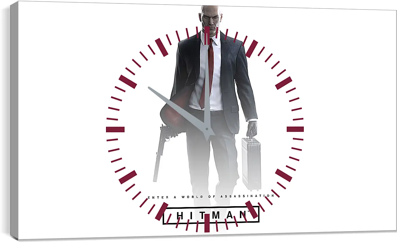 Часы картина - Hitman (2016)
