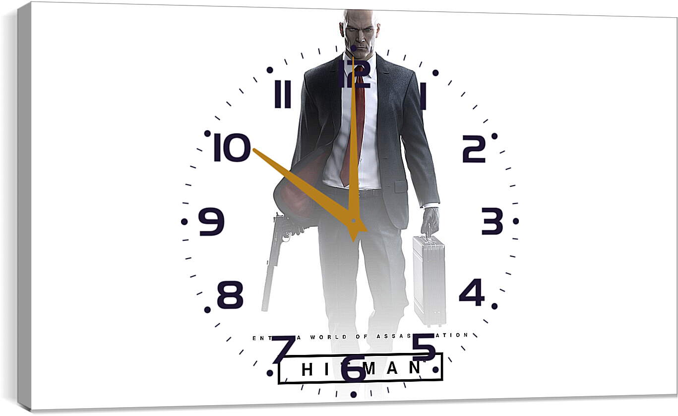 Часы картина - Hitman (2016)
