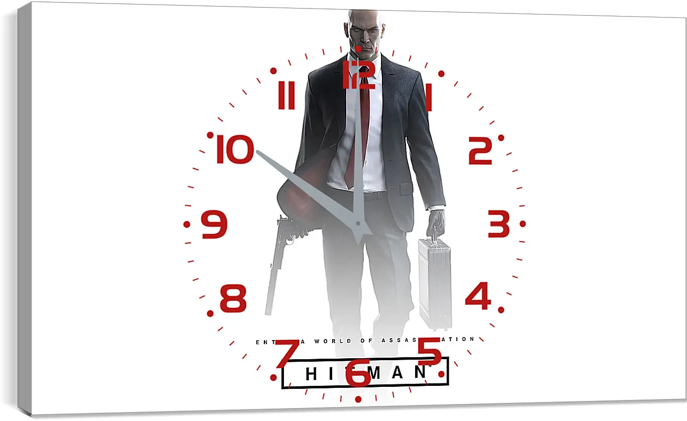 Часы картина - Hitman (2016)
