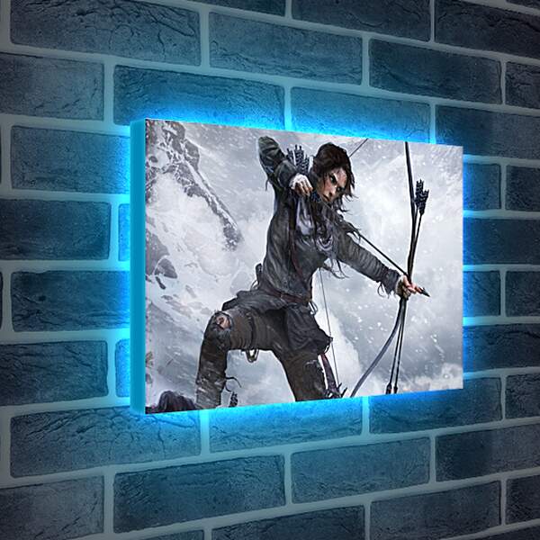 Лайтбокс световая панель - Rise Of The Tomb Raider