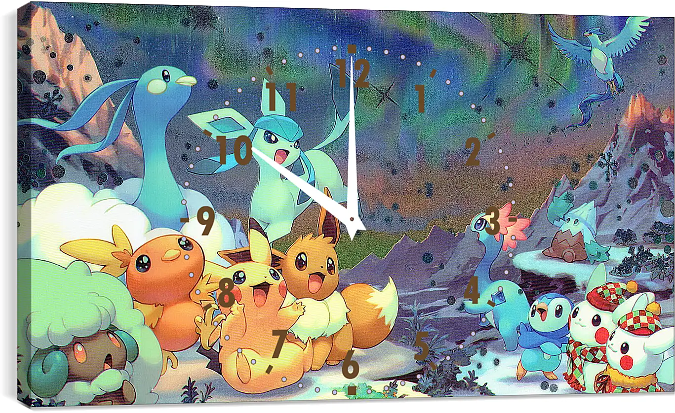 Часы картина - Pokemon
