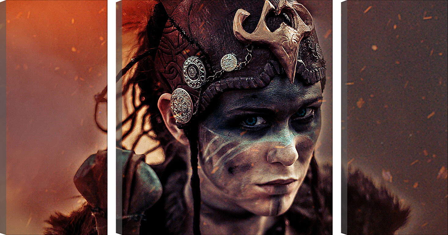 Модульная картина - Hellblade
