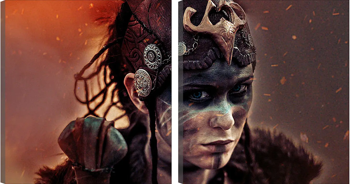 Модульная картина - Hellblade
