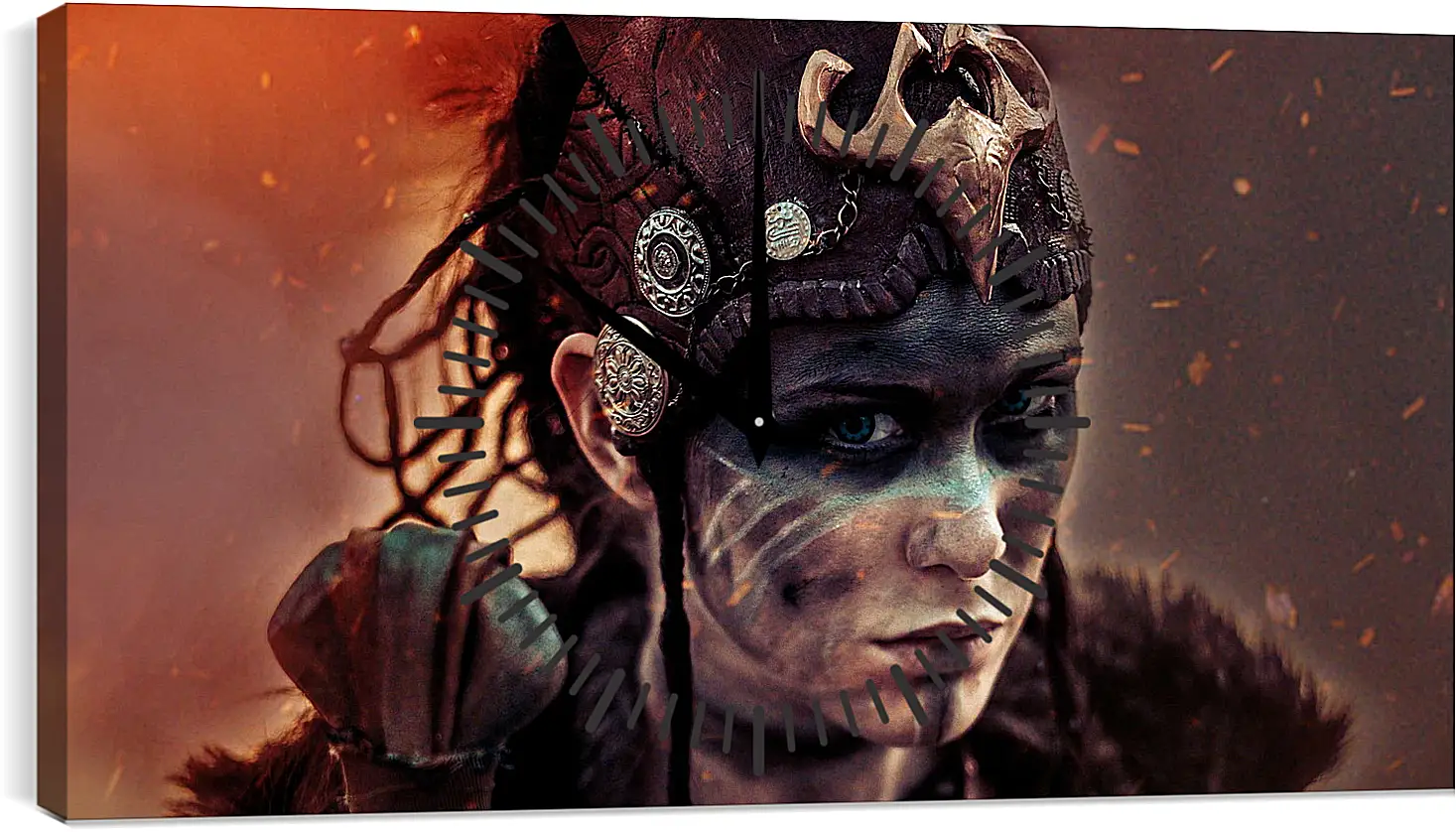Часы картина - Hellblade

