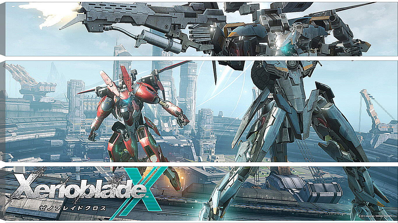 Модульная картина - Xenoblade Chronicles X
