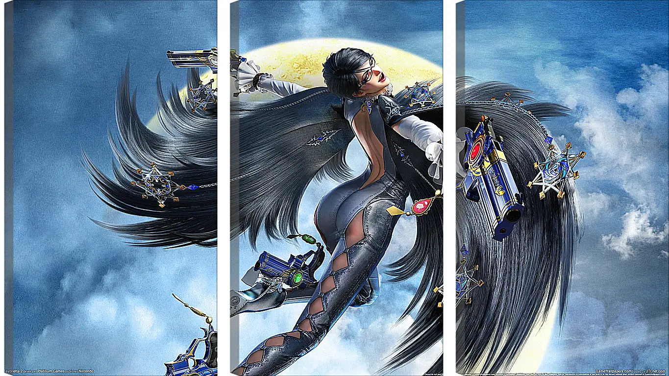 Модульная картина - Bayonetta 2
