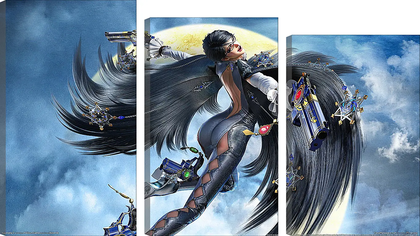 Модульная картина - Bayonetta 2
