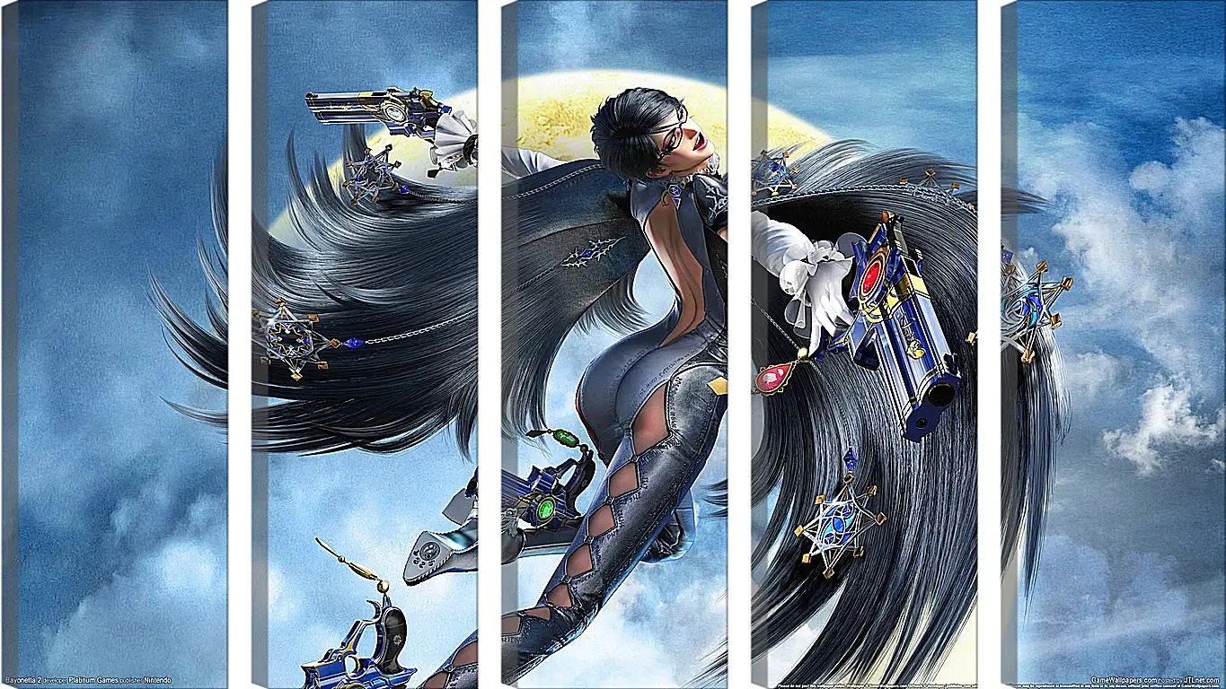 Модульная картина - Bayonetta 2
