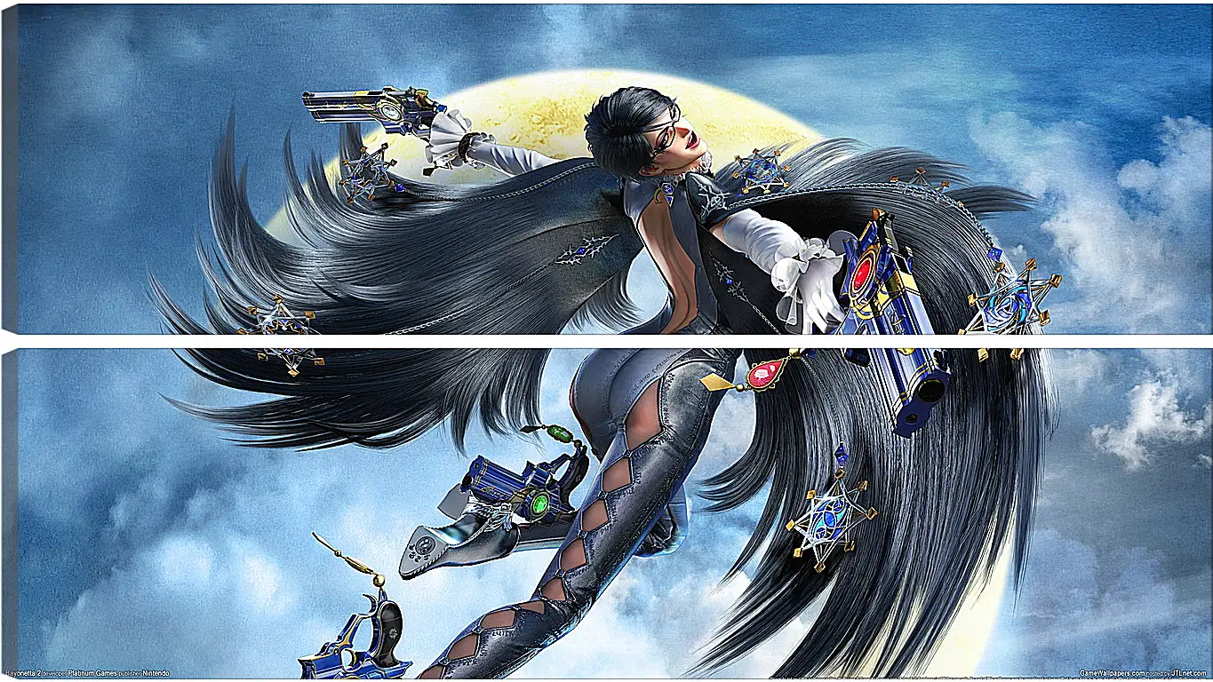 Модульная картина - Bayonetta 2
