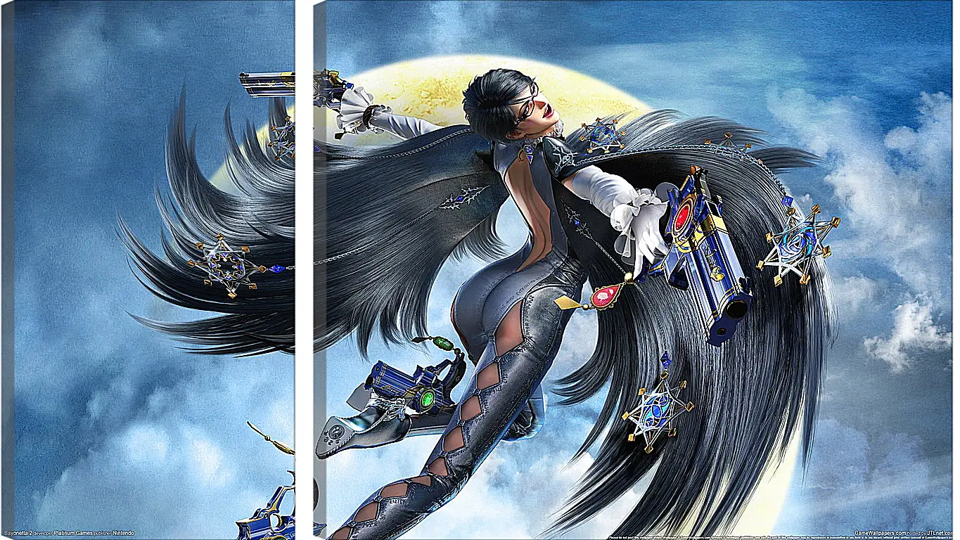 Модульная картина - Bayonetta 2
