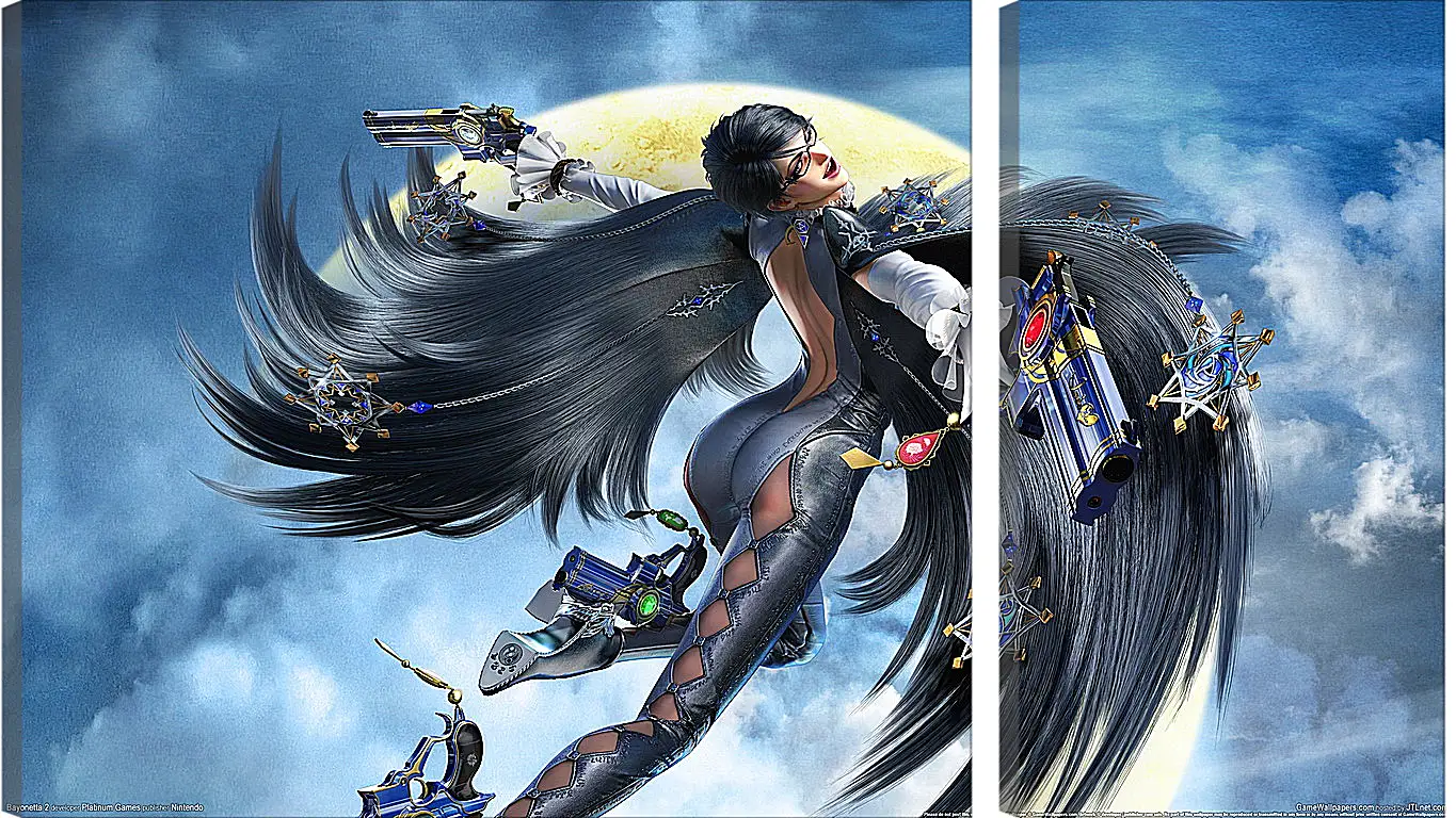 Модульная картина - Bayonetta 2
