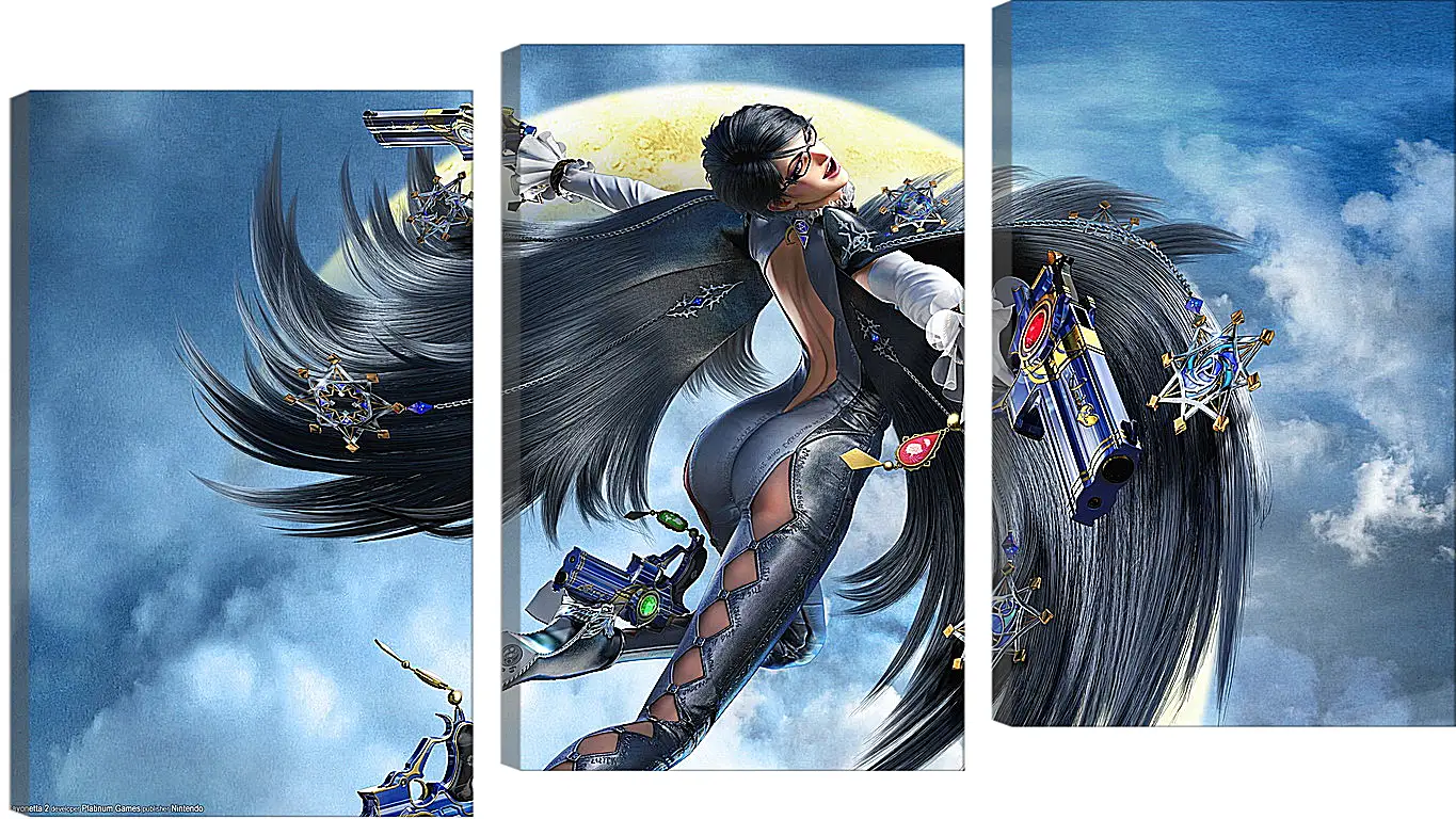 Модульная картина - Bayonetta 2
