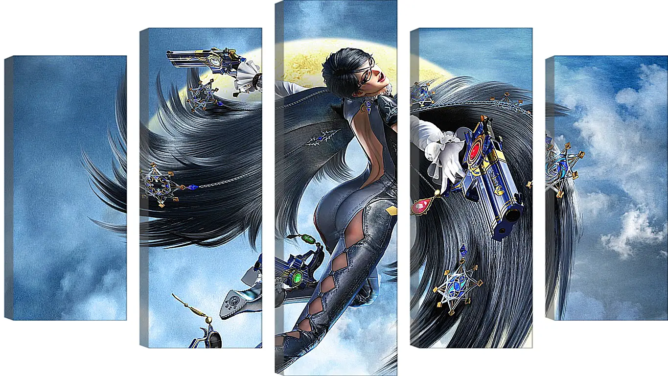 Модульная картина - Bayonetta 2
