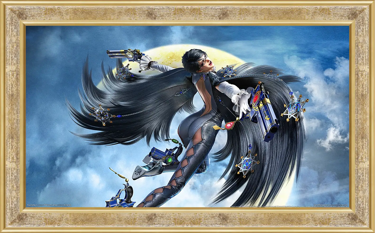 Картина в раме - Bayonetta 2
