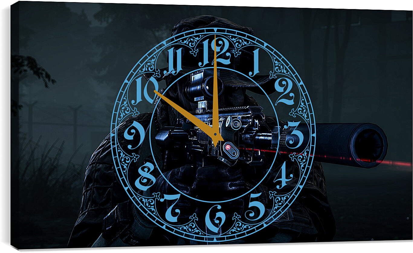 Часы картина - Battlefield 4