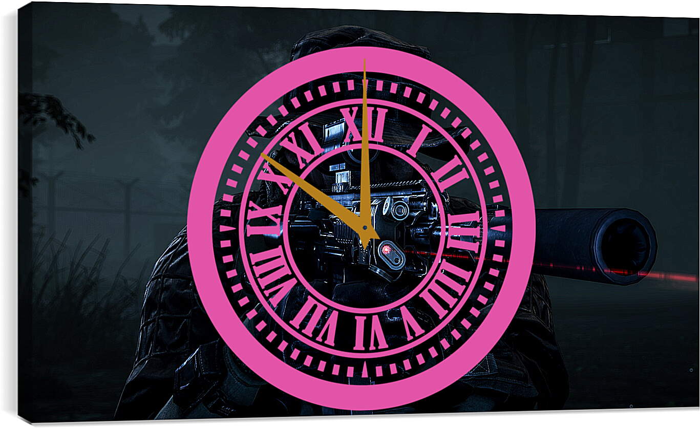 Часы картина - Battlefield 4