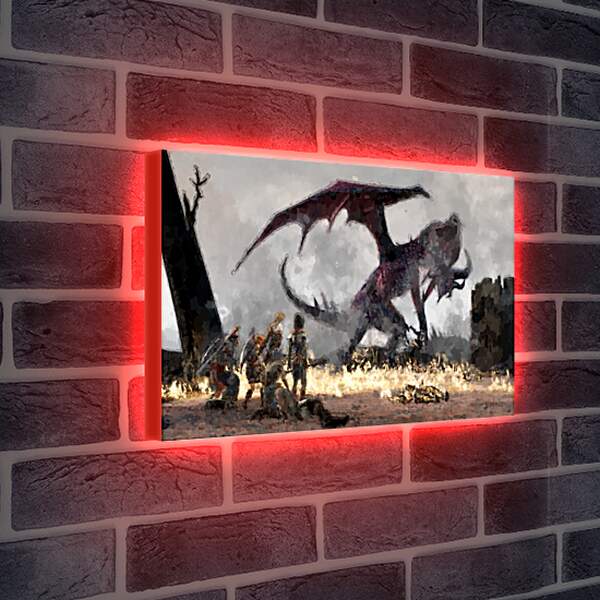 Лайтбокс световая панель - Dragon Age II
