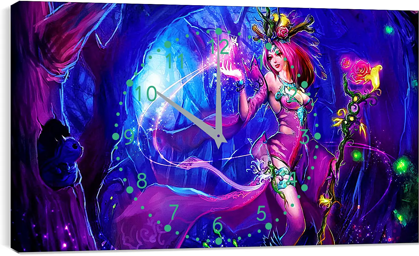 Часы картина - League Of Legends
