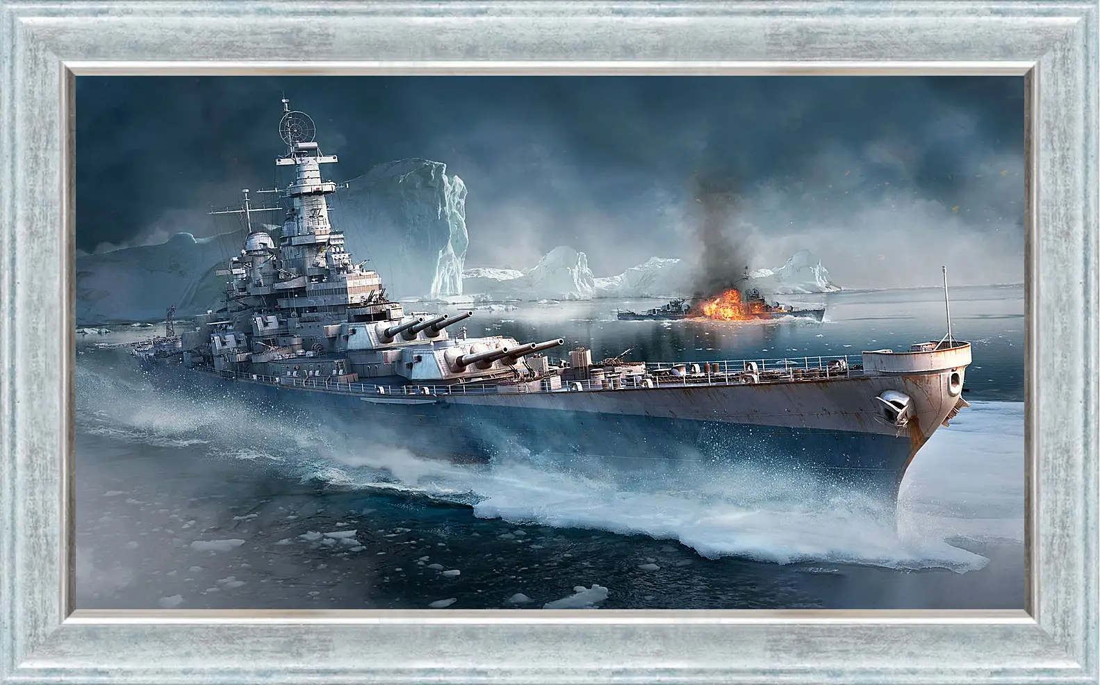 Картина в раме - World Of Warships