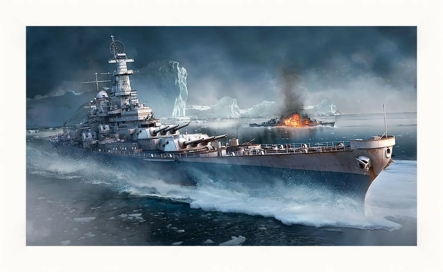 Картина в раме - World Of Warships