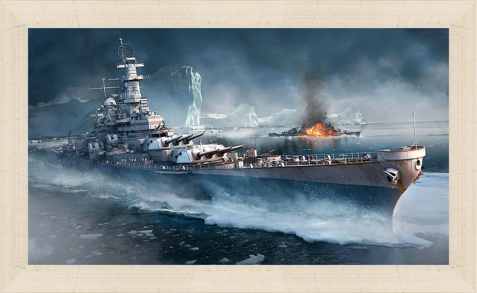 Картина в раме - World Of Warships