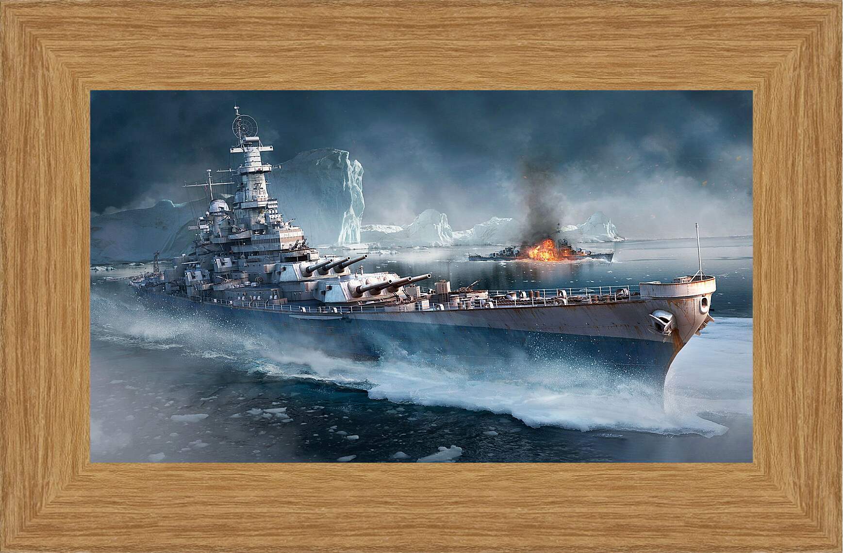 Картина в раме - World Of Warships