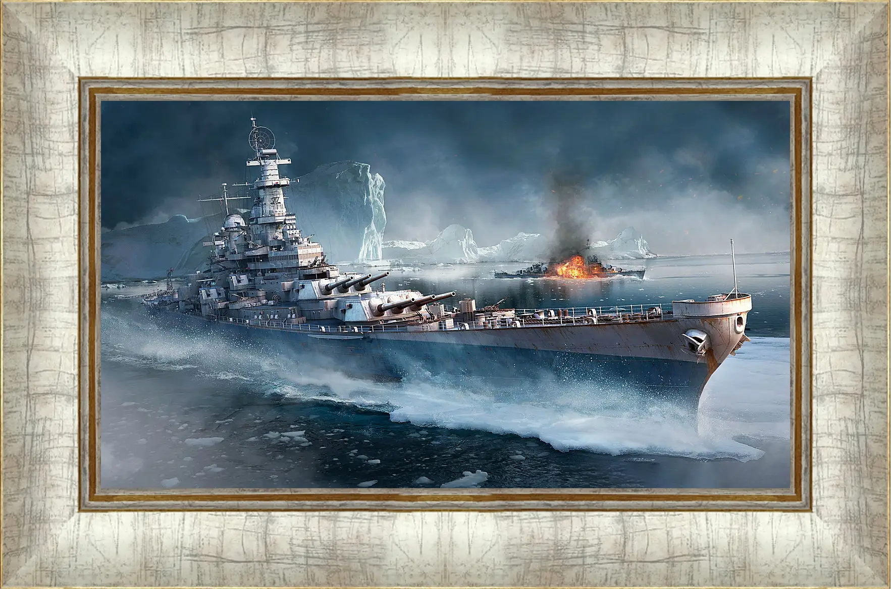 Картина в раме - World Of Warships