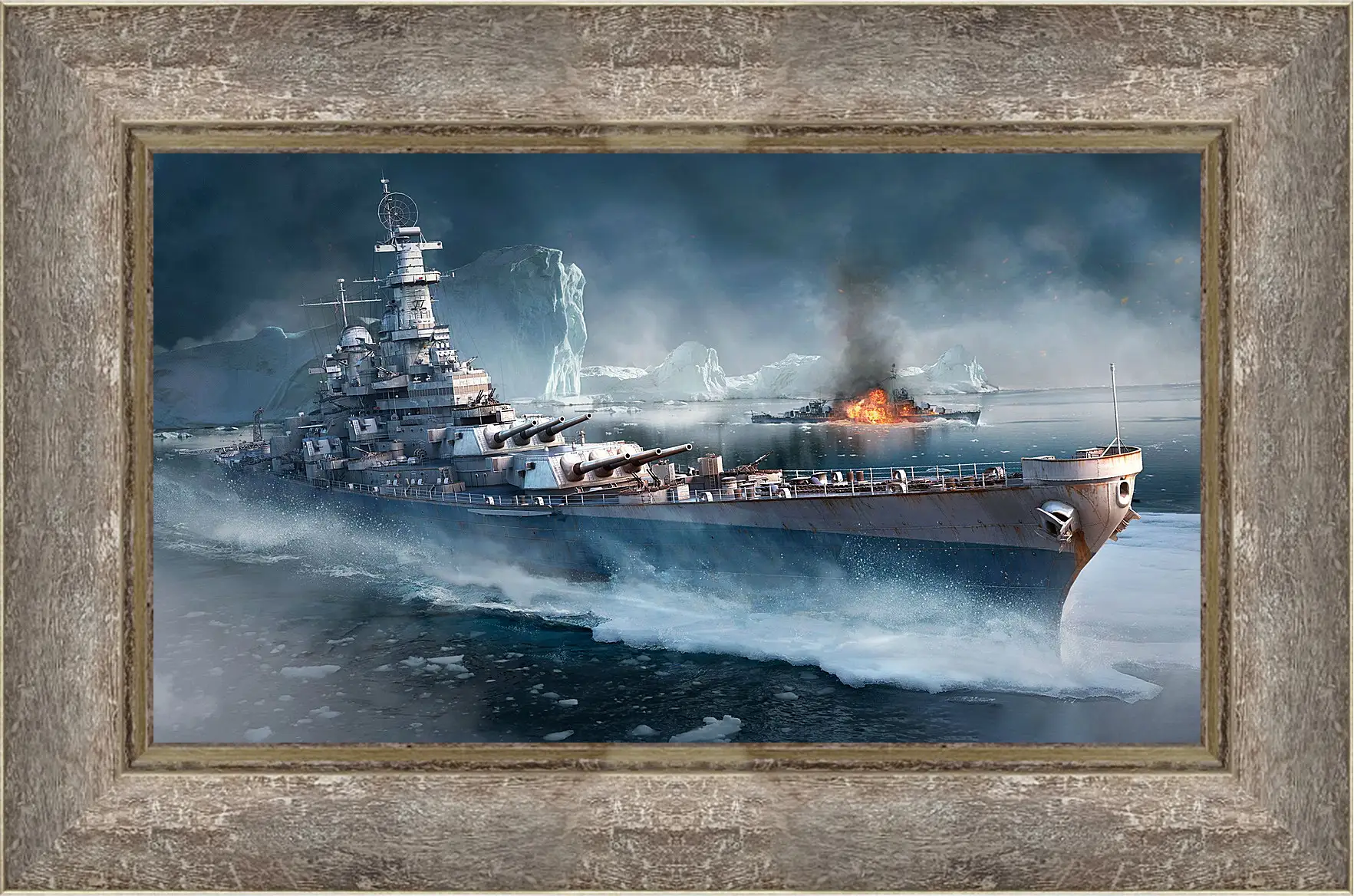 Картина в раме - World Of Warships