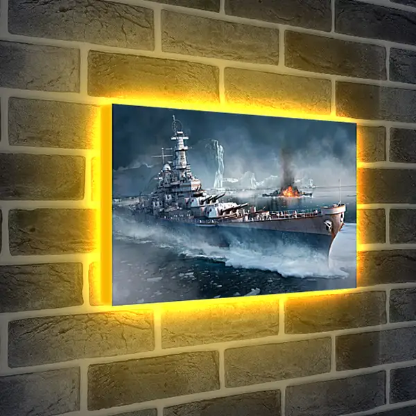 Лайтбокс световая панель - World Of Warships