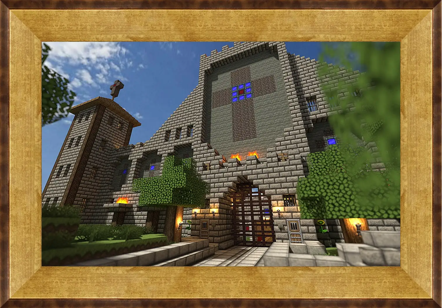 Картина в раме - Minecraft