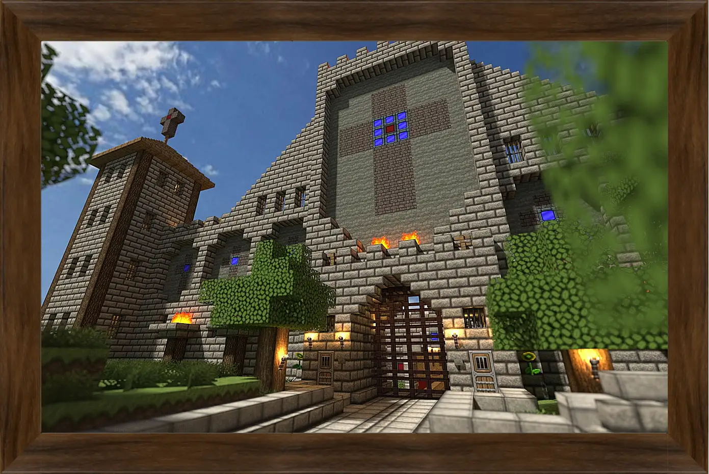 Картина в раме - Minecraft