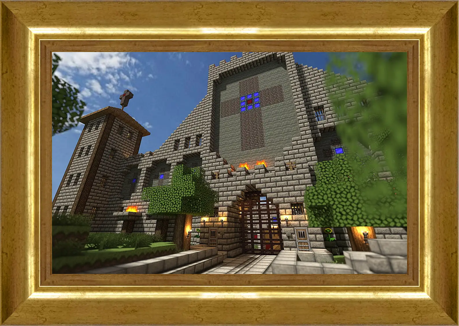 Картина в раме - Minecraft