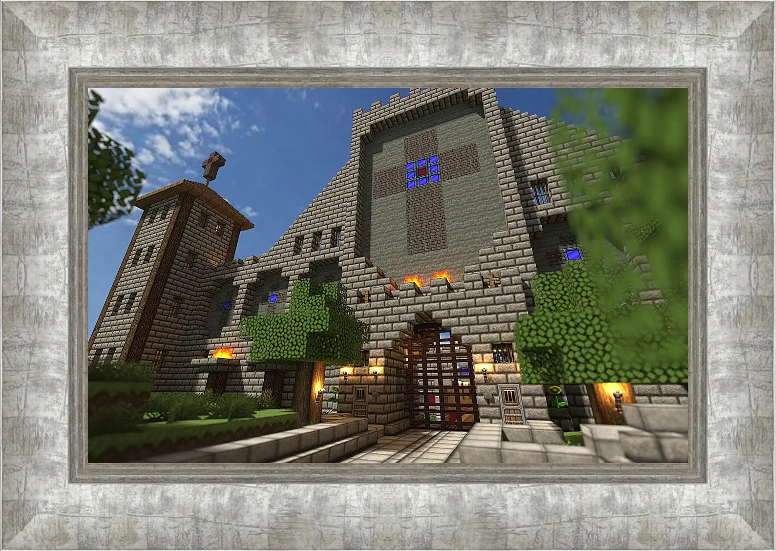 Картина в раме - Minecraft