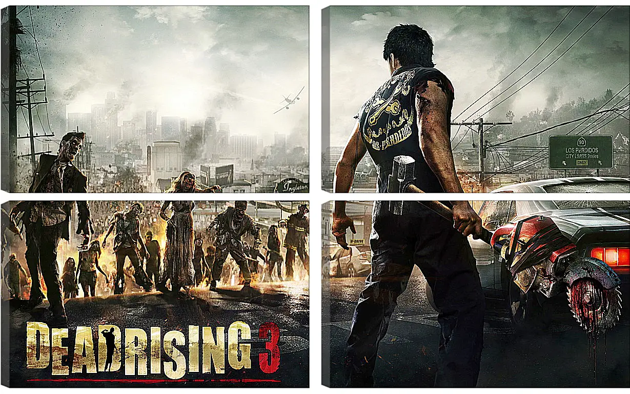 Модульная картина - Dead Rising 3
