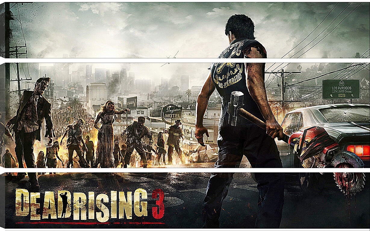 Модульная картина - Dead Rising 3
