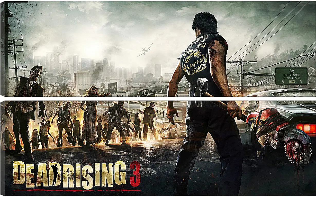 Модульная картина - Dead Rising 3
