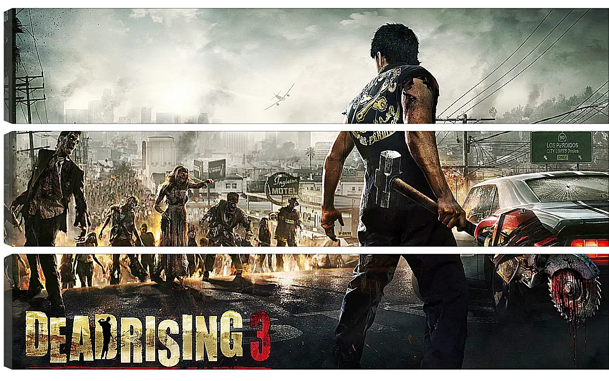 Модульная картина - Dead Rising 3
