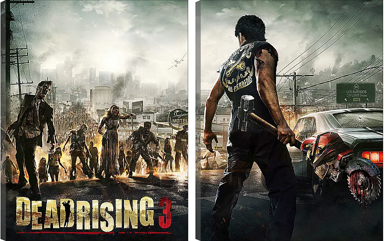 Модульная картина - Dead Rising 3
