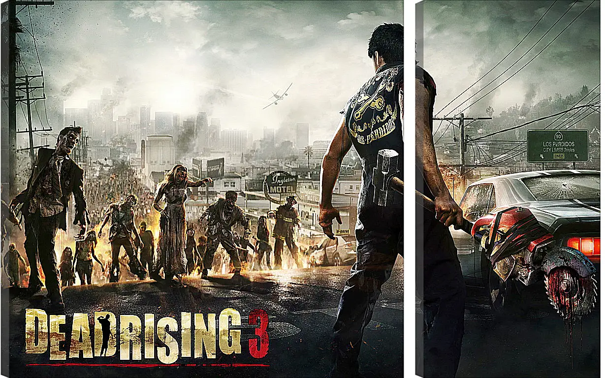 Модульная картина - Dead Rising 3
