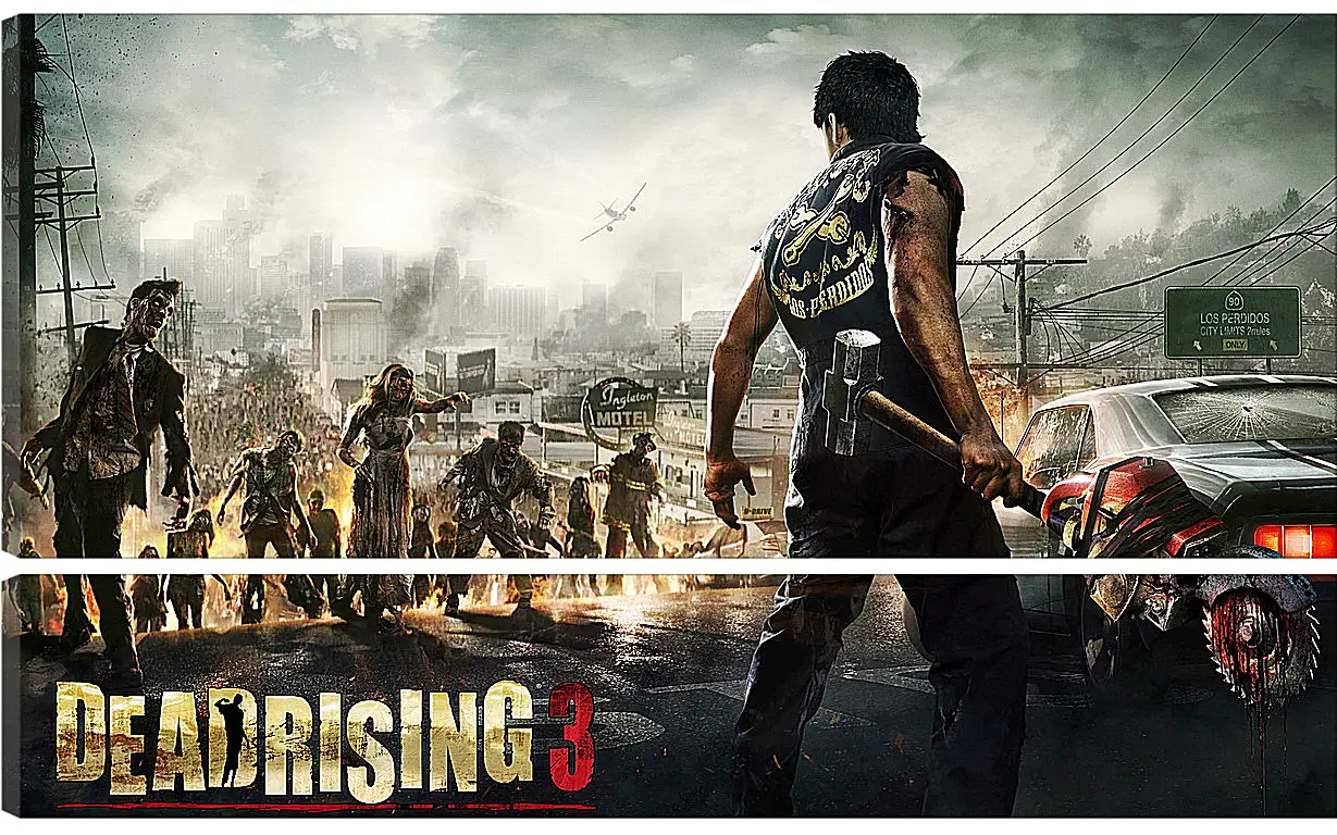 Модульная картина - Dead Rising 3
