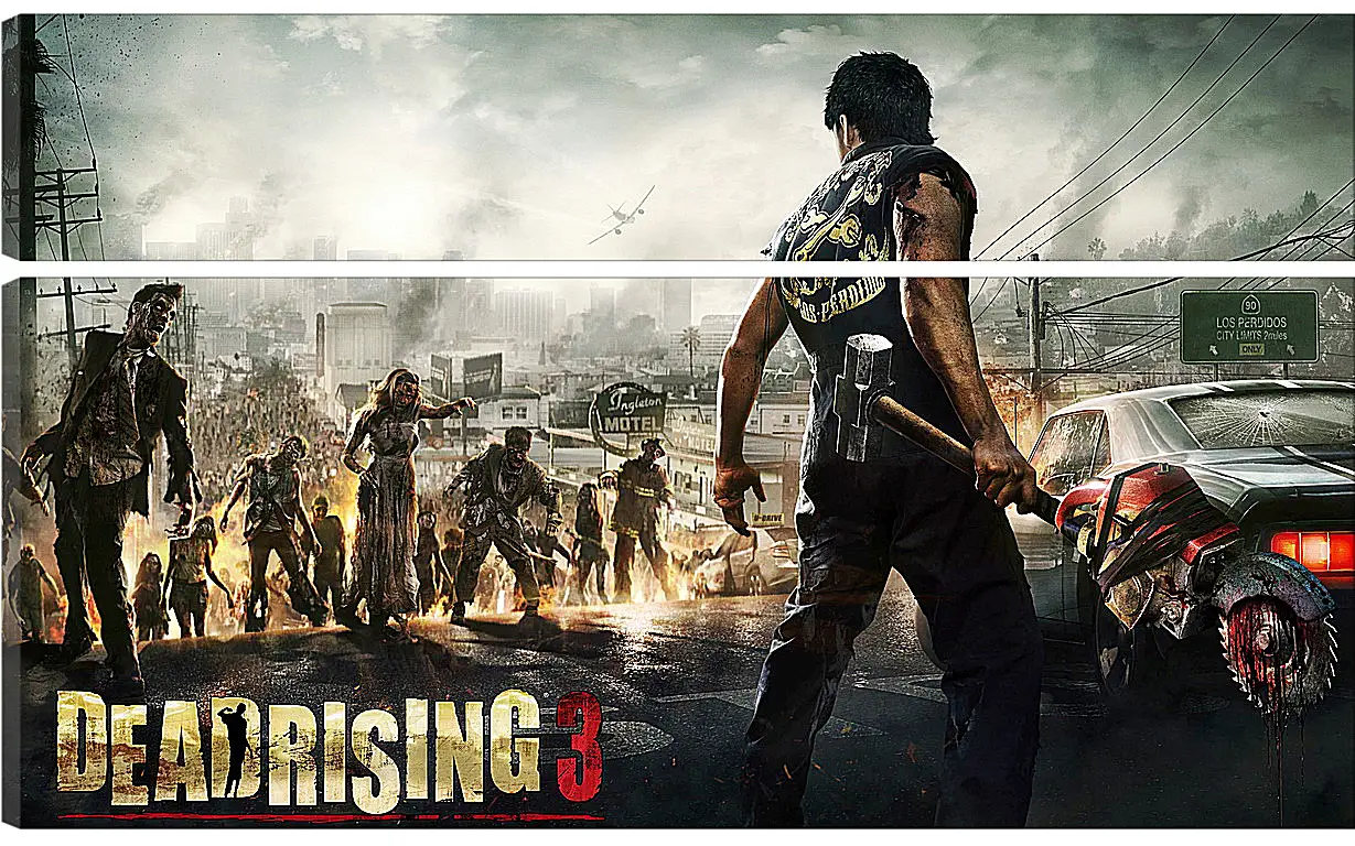 Модульная картина - Dead Rising 3
