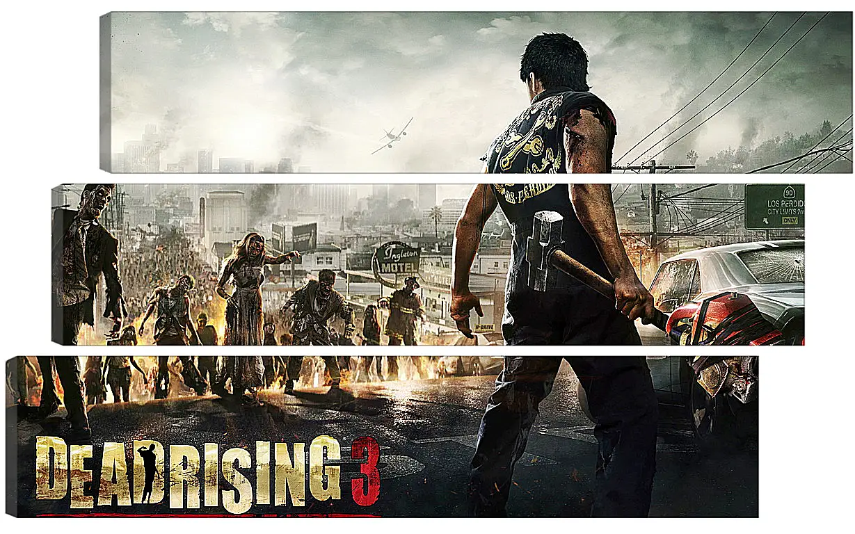 Модульная картина - Dead Rising 3
