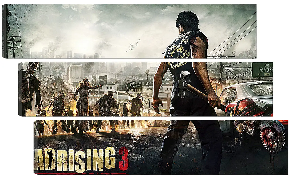 Модульная картина - Dead Rising 3
