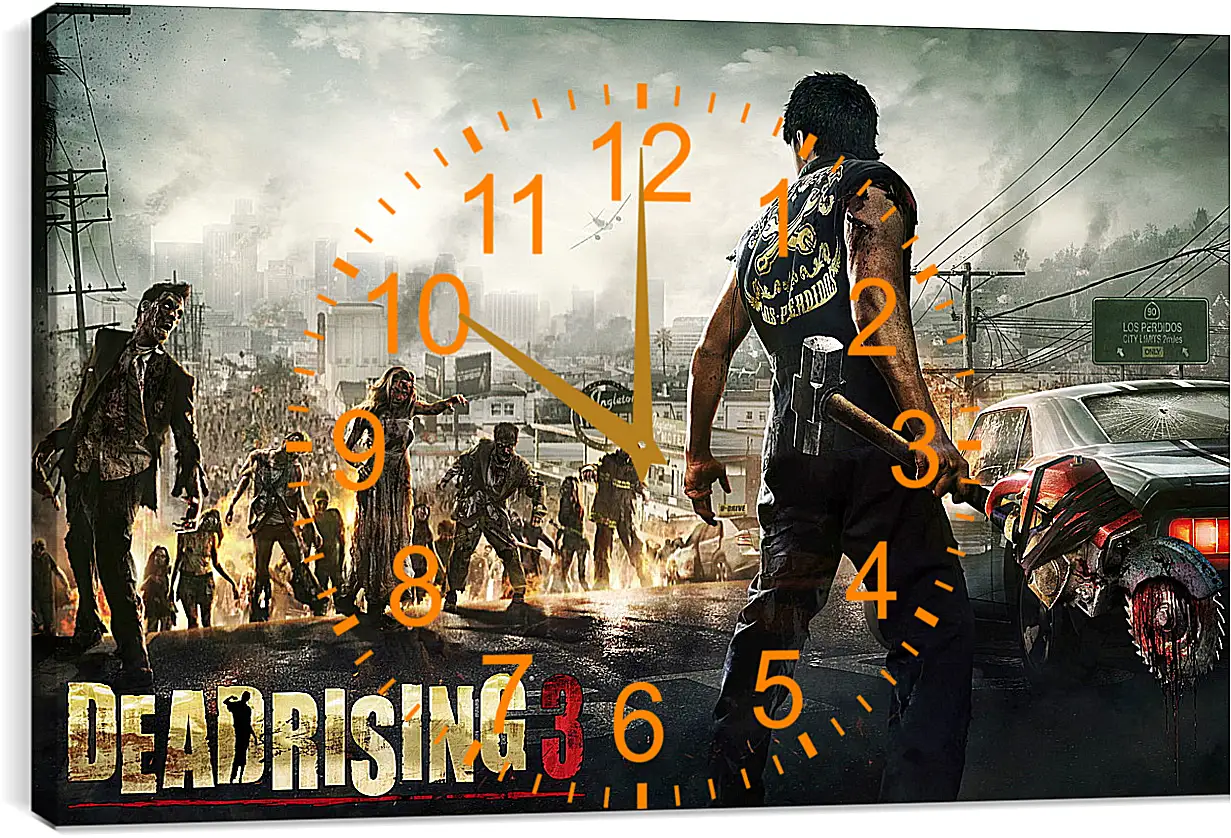 Часы картина - Dead Rising 3
