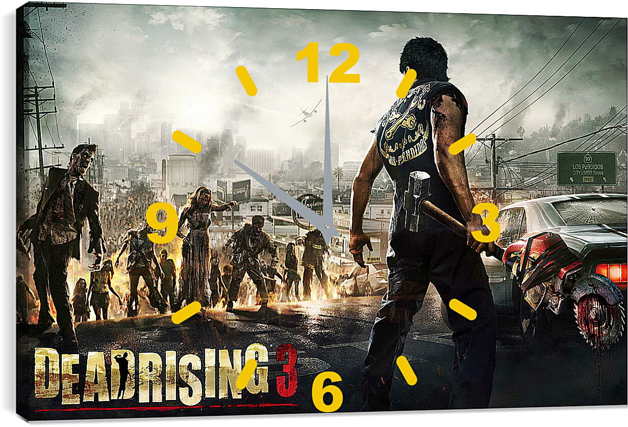 Часы картина - Dead Rising 3
