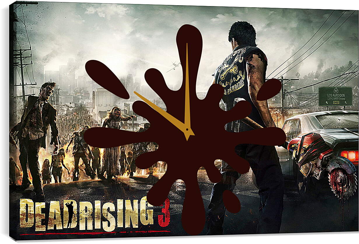 Часы картина - Dead Rising 3
