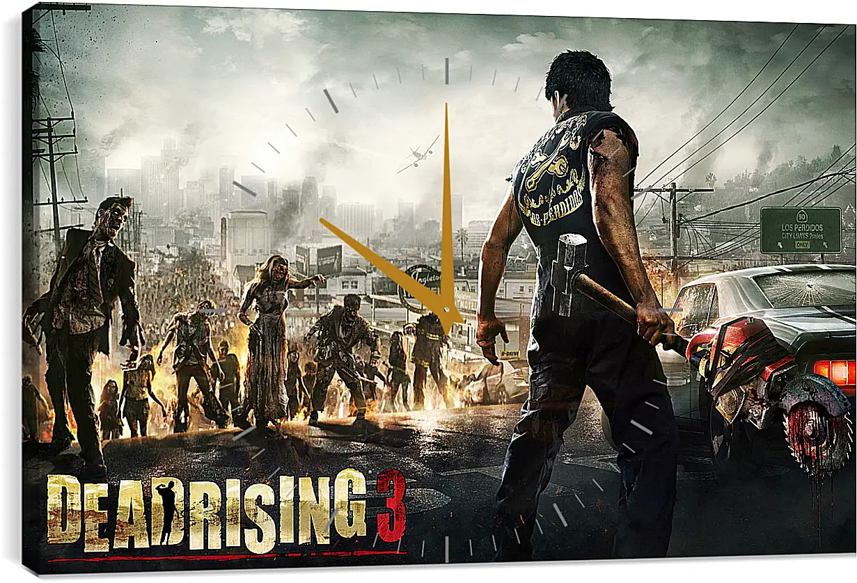 Часы картина - Dead Rising 3
